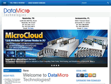 Tablet Screenshot of datamicrotn.com